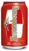 Kronenbourg, bière française en boîte/canette