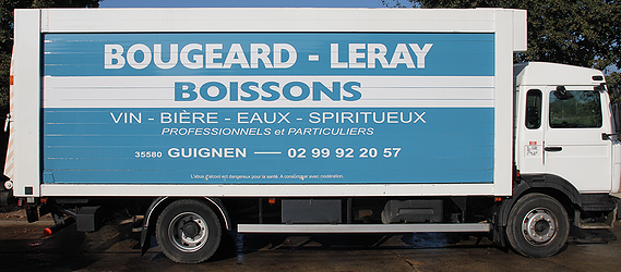 Camion de livraison Bougeard-Leray Boissons