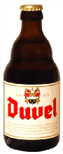 Duvel, bière belge en bouteille (verre consigné)