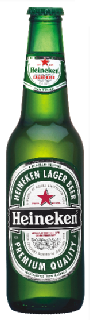 Heineken, bière néerlandaise en bouteille (verre consigné)