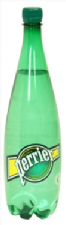 Perrier Badoit (eau minérale gazeuse en bouteille)