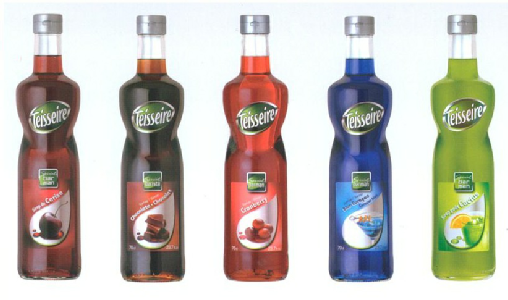 Sirop Teisseire : Cerise – Chocolat – Cranberry – Curaçao bleu – Cactus