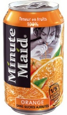 Minute Maid Orange (canette / boîte)