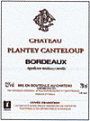 Château Plantey Canteloup – AOP Bordeaux supérieur (rouge)